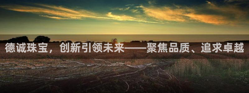 新宝5娱乐多：德诚珠宝，创新引领未来——聚焦品质、追求卓越