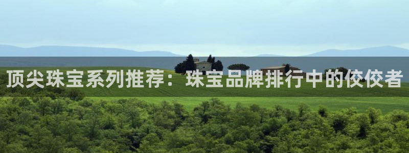 老新宝5授权登录：顶尖珠宝系列推荐：珠宝品牌排行中的佼佼者