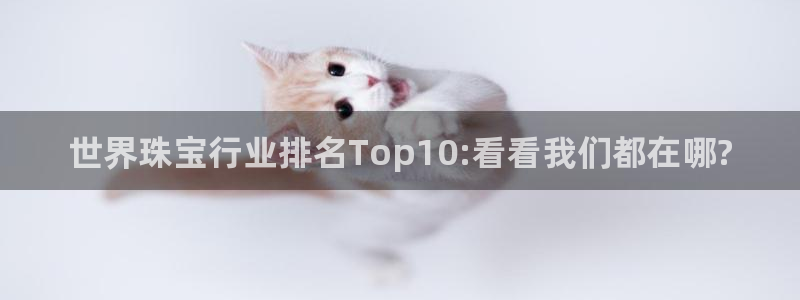 新宝b2O5O5O：世界珠宝行业排名Top10:看看我们都在哪?