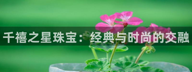 新宝5下载注册：千禧之星珠宝：经典与时尚的交融