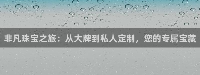 新宝5天：非凡珠宝之旅：从大牌到私人定制，您的专属宝藏