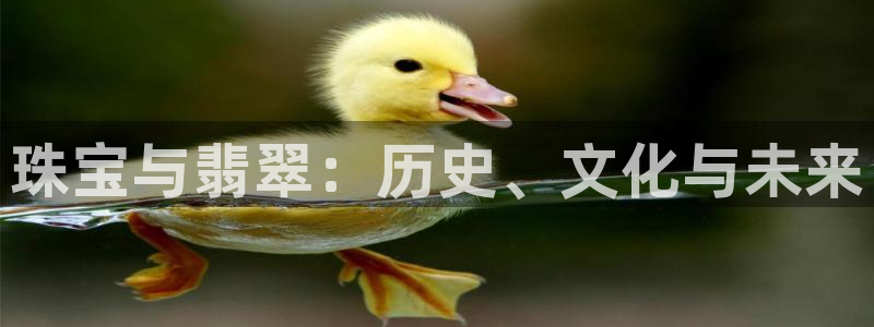 新宝5平棋牌：珠宝与翡翠：历史、文化与未来