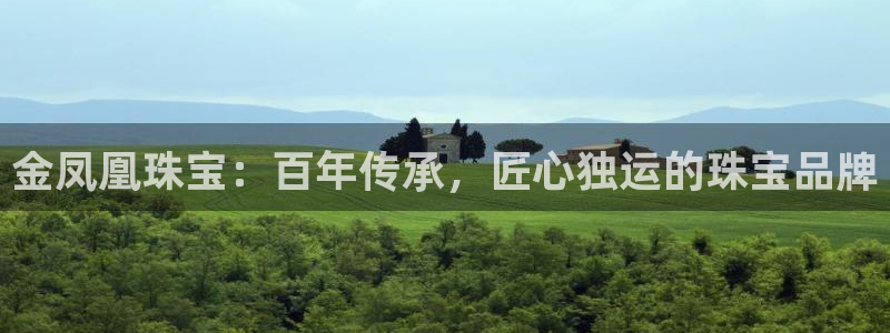 新宝 5测速：金凤凰珠宝：百年传承，匠心独运的珠宝品牌