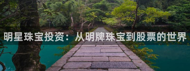 新宝5招商222111：明星珠宝投资：从明牌珠宝到股票的世界