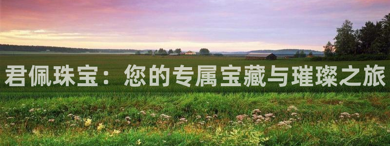 新宝5找找74OOO5：君佩珠宝：您的专属宝藏与璀璨之旅