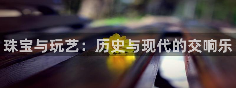 新宝5玩法：珠宝与玩艺：历史与现代的交响乐