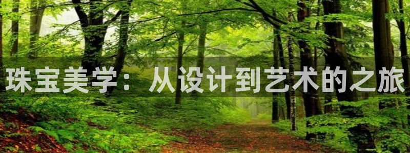 新宝5注册登录：珠宝美学：从设计到艺术的之旅