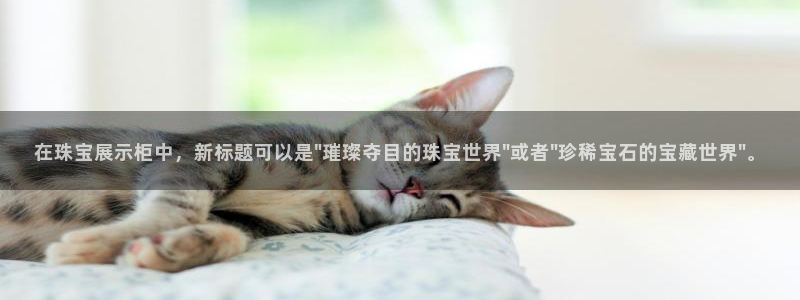 新宝5平台注册：在珠宝展示柜中，新标题可以是\